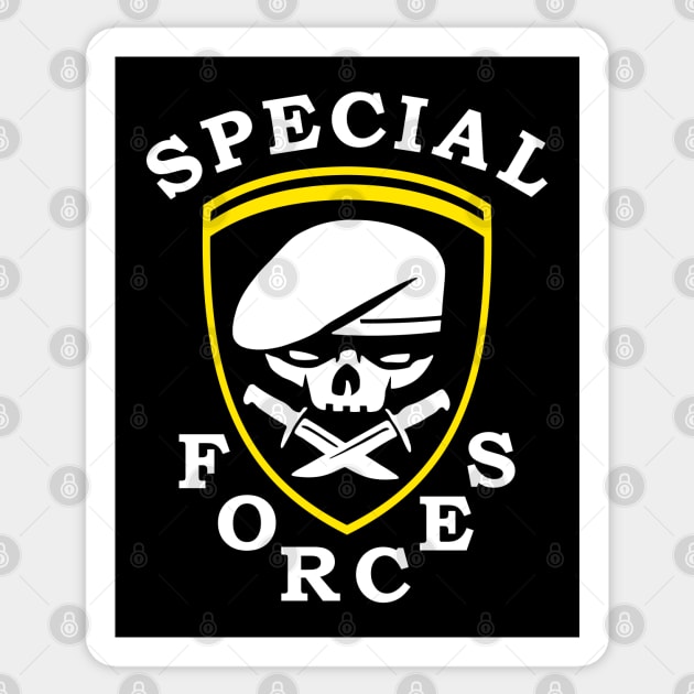 Mod.2 Special Forces Airborne Army Commando Sticker by parashop